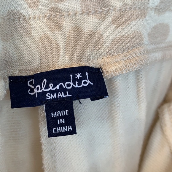 💕HP💕Splendid supersoft canyon leopard cream jogger sweatpants - Picture 9 of 11